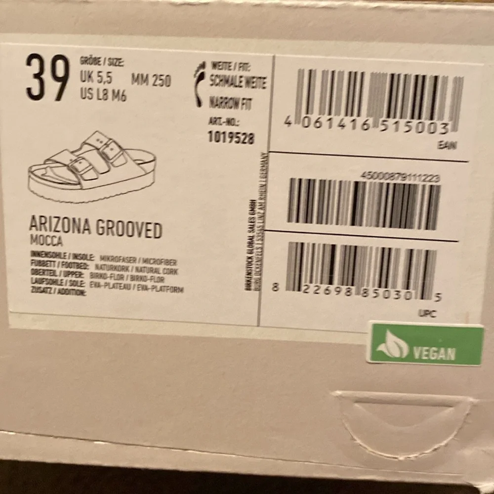papillo  Arizona Grooved bottom platform NWB size 39N Mocca - Picture 6 of 9